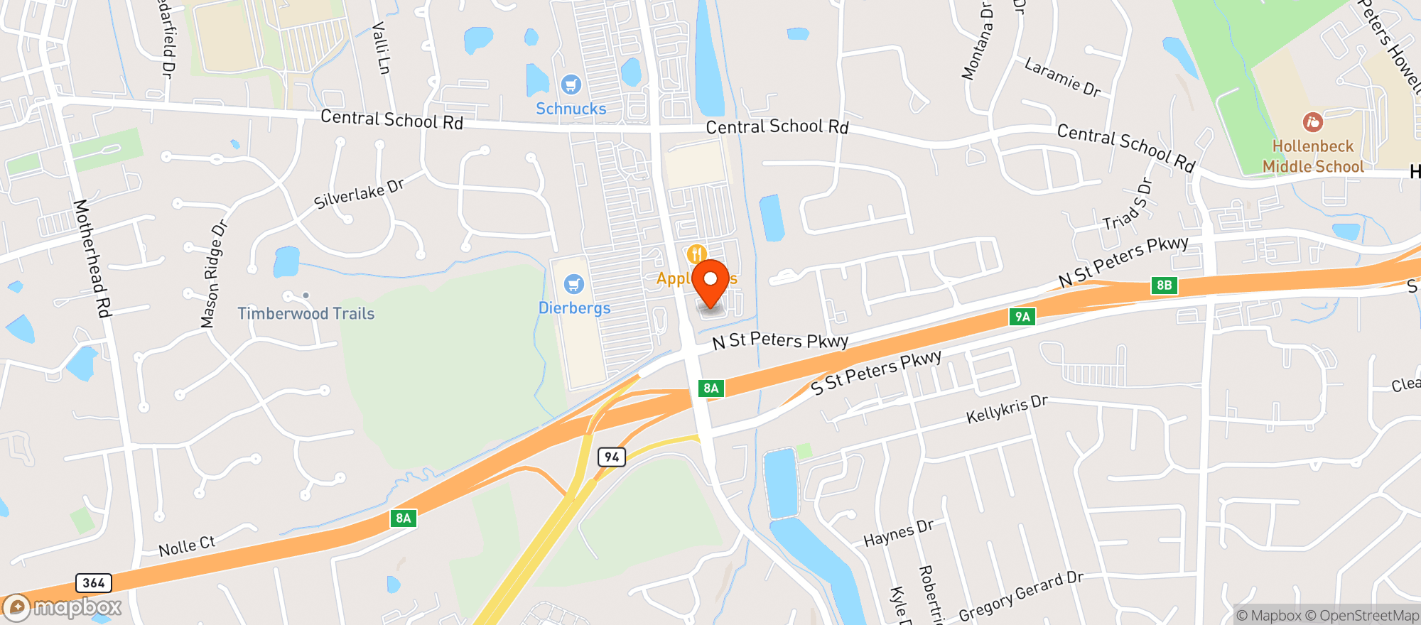 Map showing Cccw #3 - Mid Rivers/94