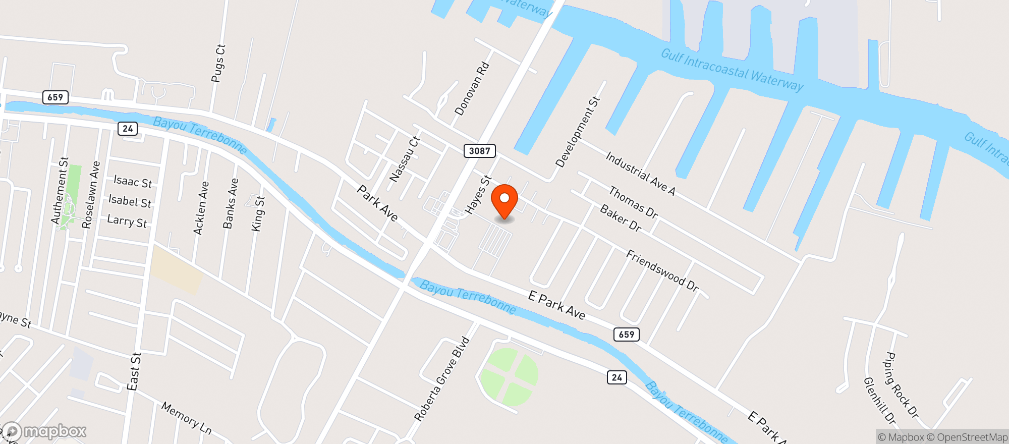 Map showing Rouses Supermarket #4