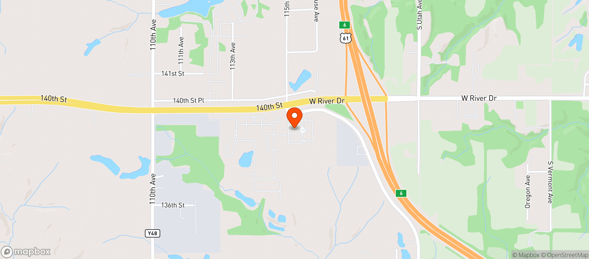 Map showing Kwik Star #1071