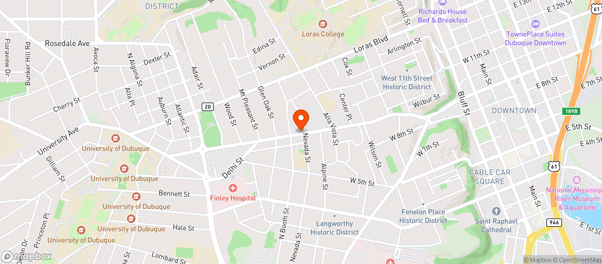 Map showing The Konnexion