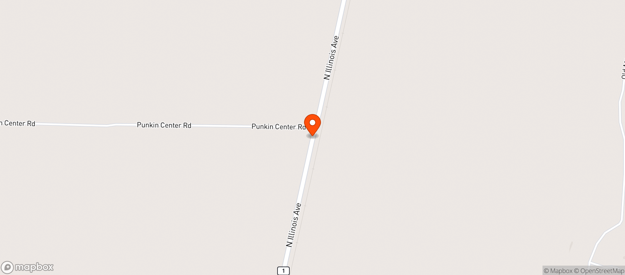 Map showing COUNTRY LIQUOR STORE