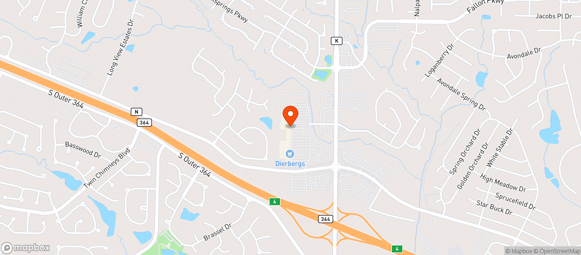 Map showing Gnc