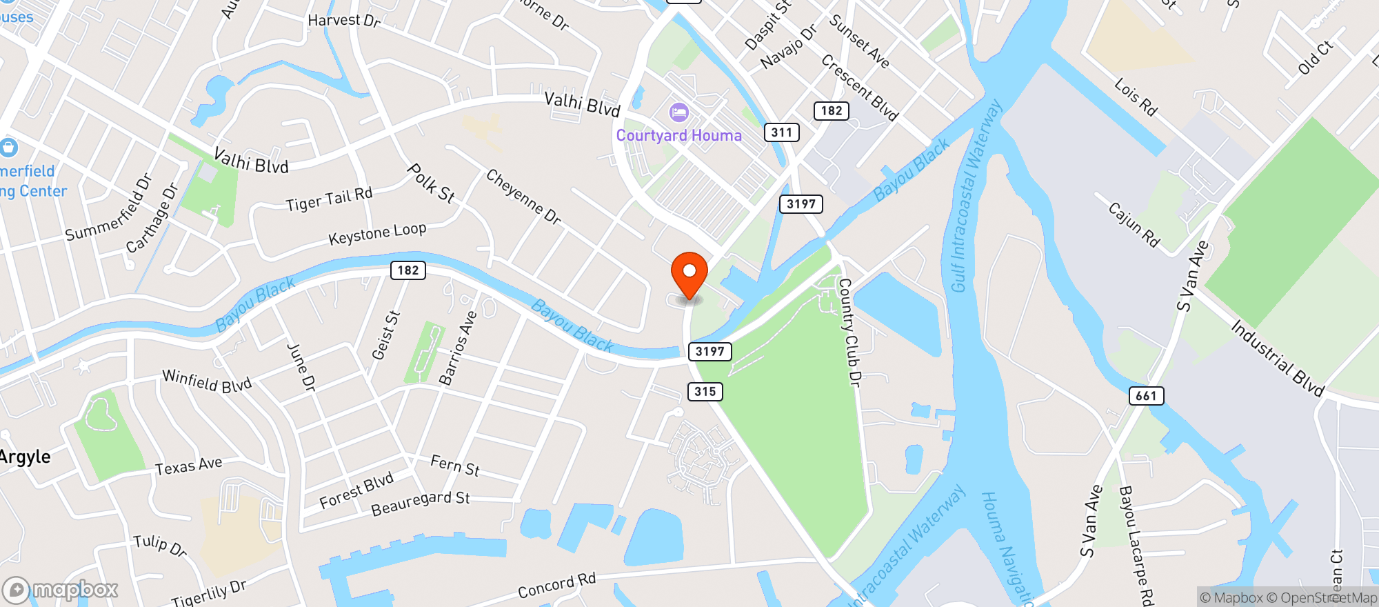 Map showing Civic Stop