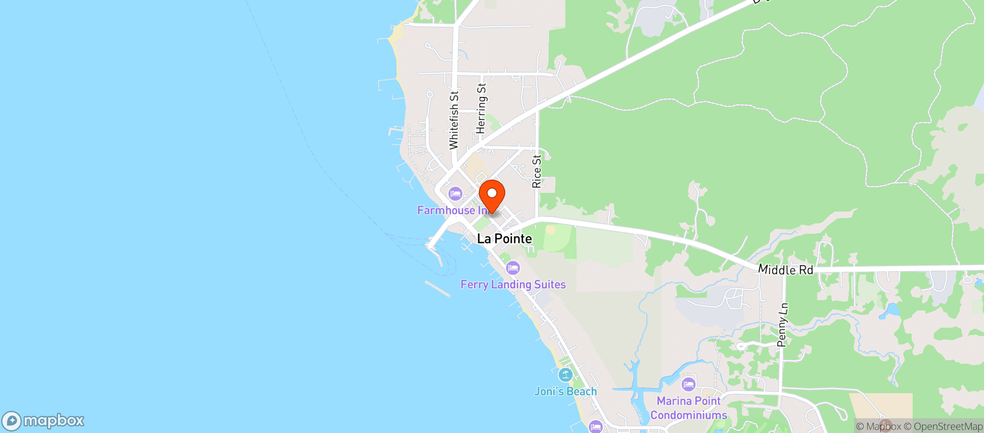 Map showing Leseur Street Cafe LLC