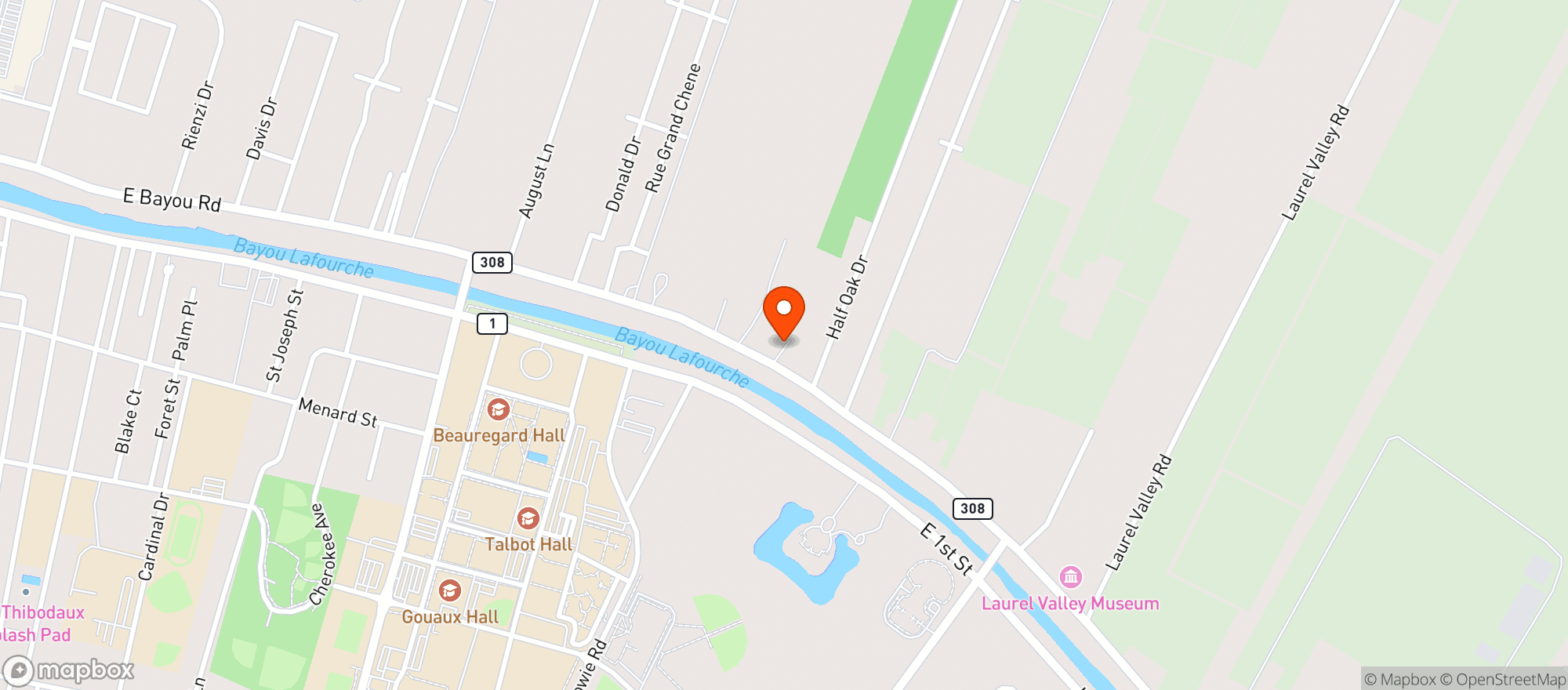 Map showing Suavé Esthetics