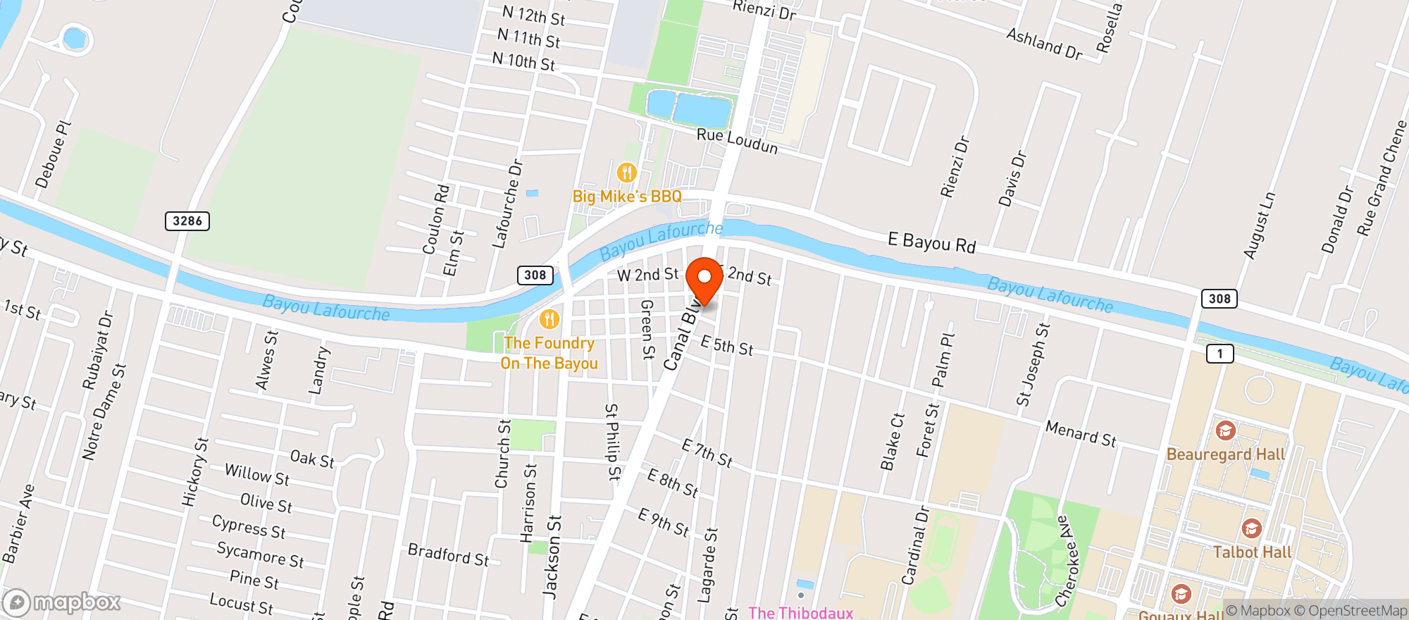 Map showing Gnc