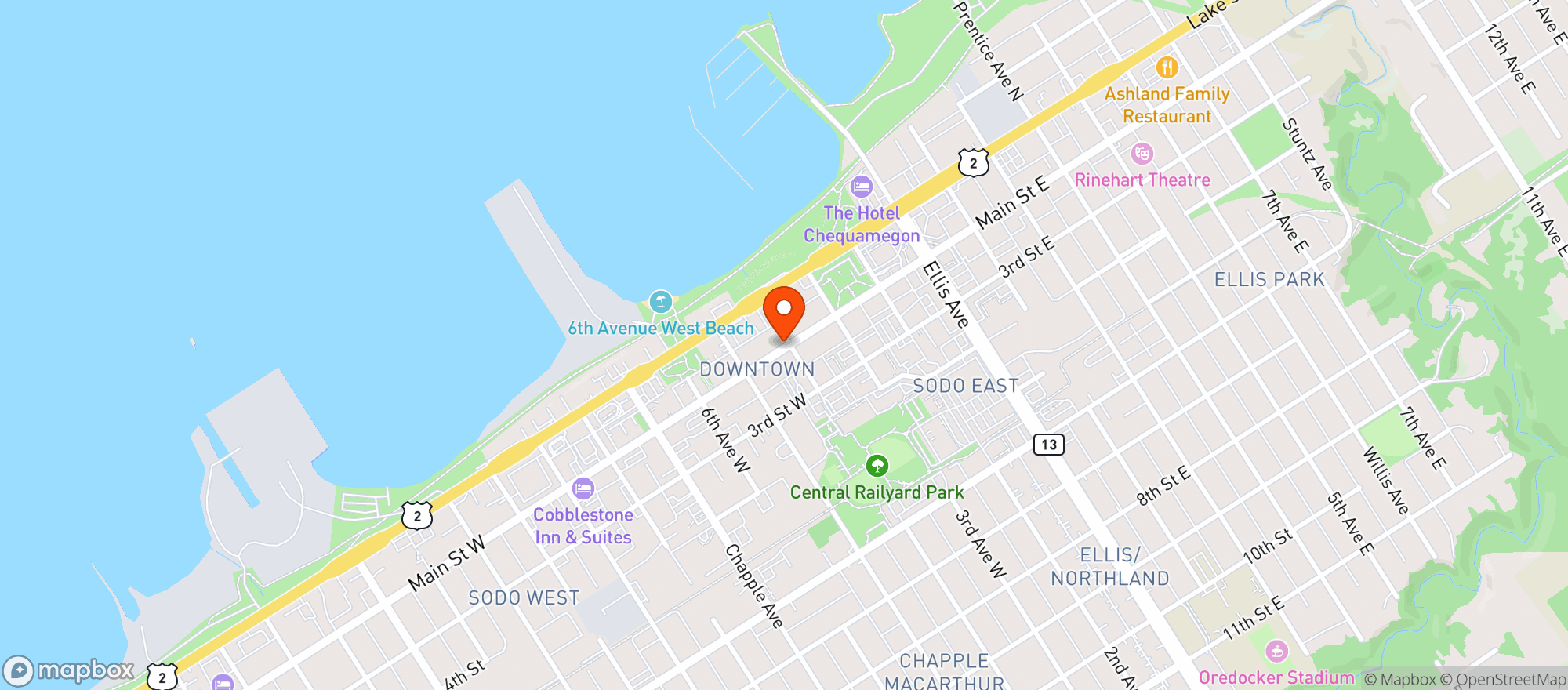 Map showing United Dreams