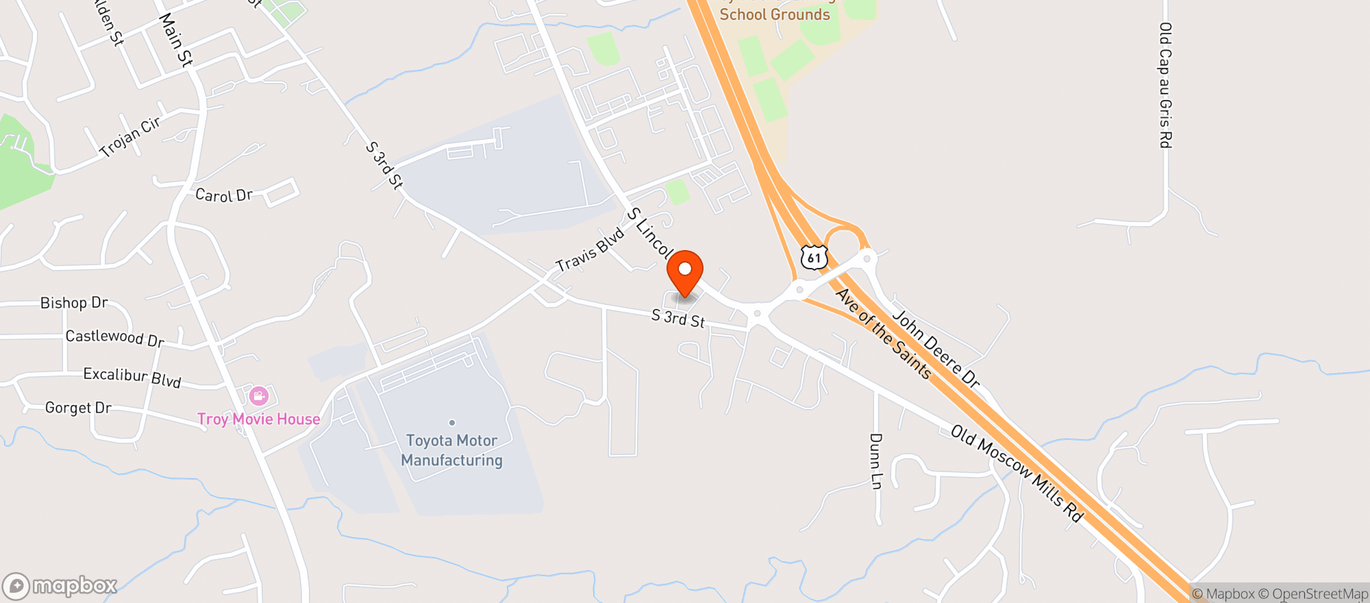 Map showing Fast Lane (s. Lincoln)#35