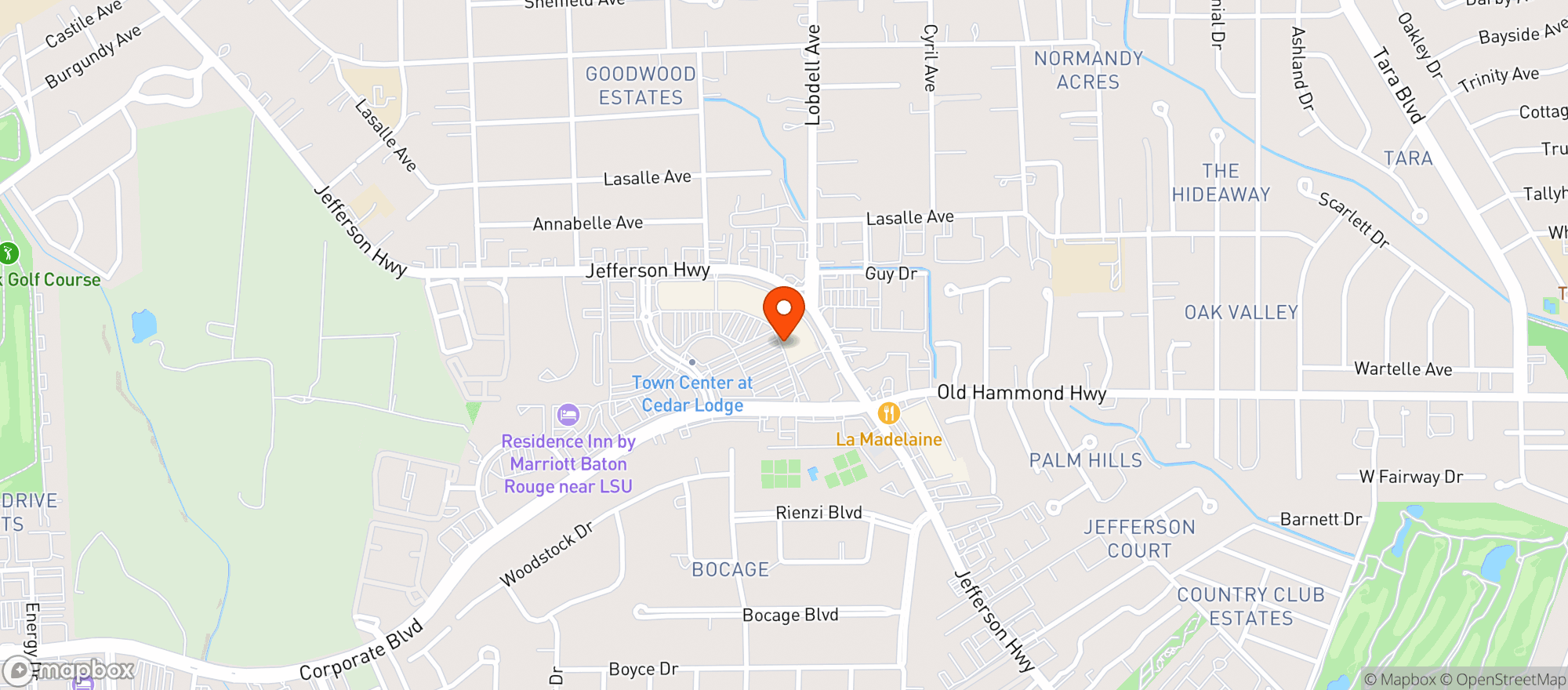 Map showing Whole Foods Market