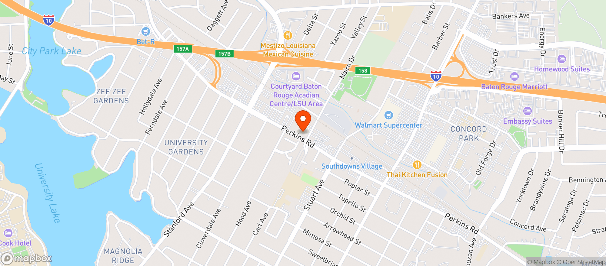 Map showing Bin Q