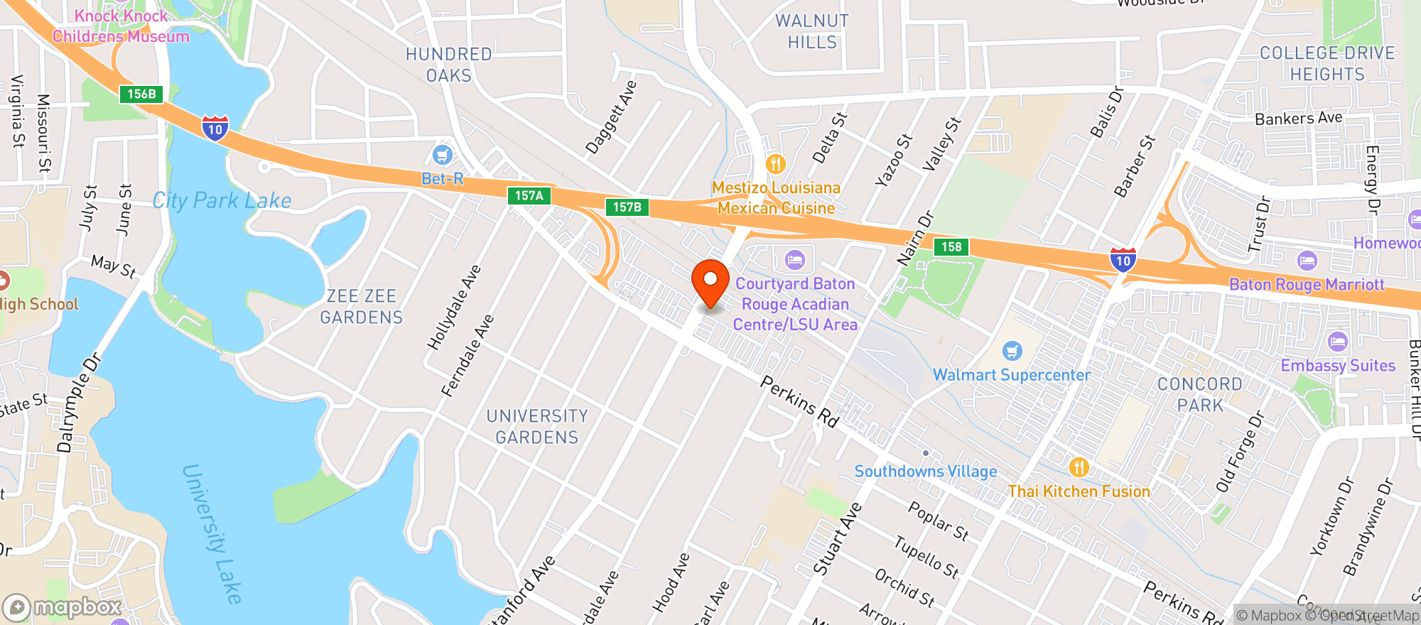 Map showing BURGERSMITH
