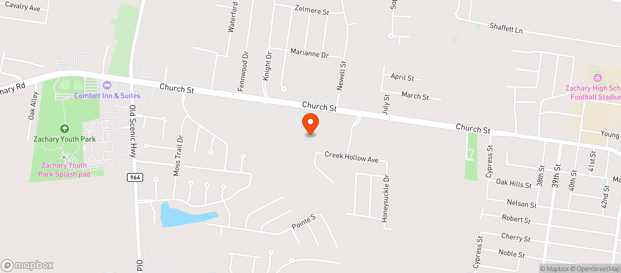 Map showing ROUSES SUPERMARKET #60