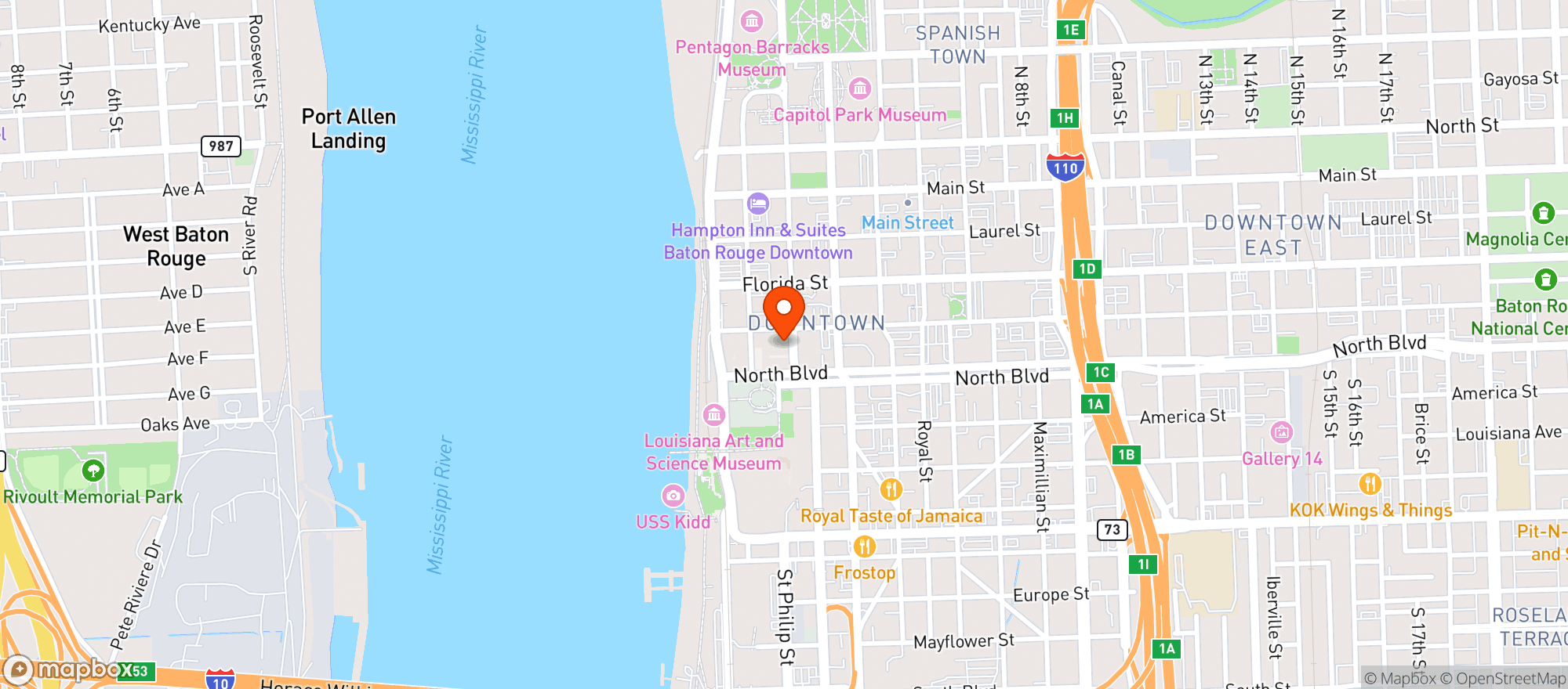 Map showing DARK 30 WINE & COCKTAIL BAR