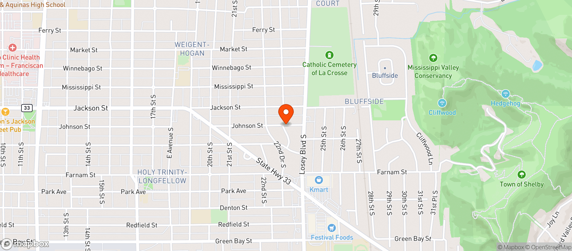 Map showing Lovelix