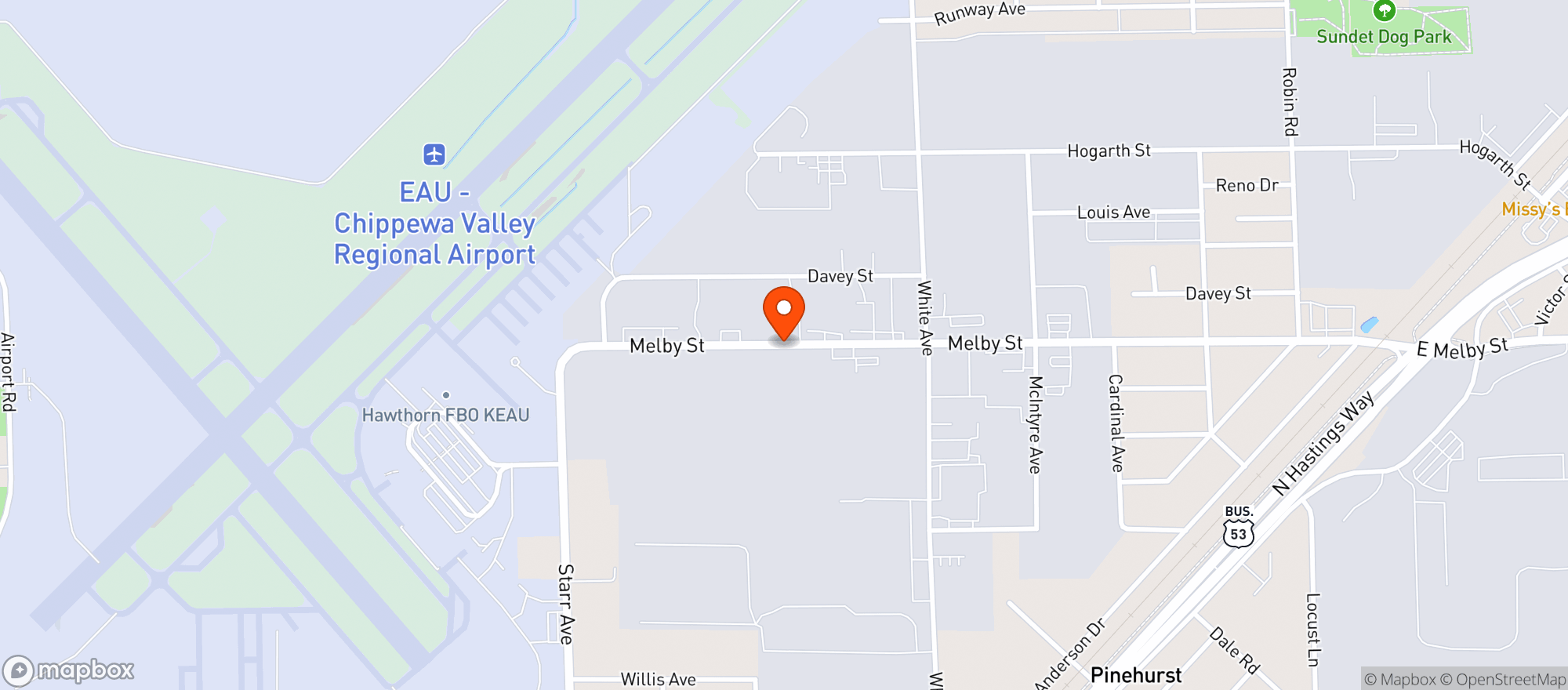 Map showing Lee Beverage Special Event