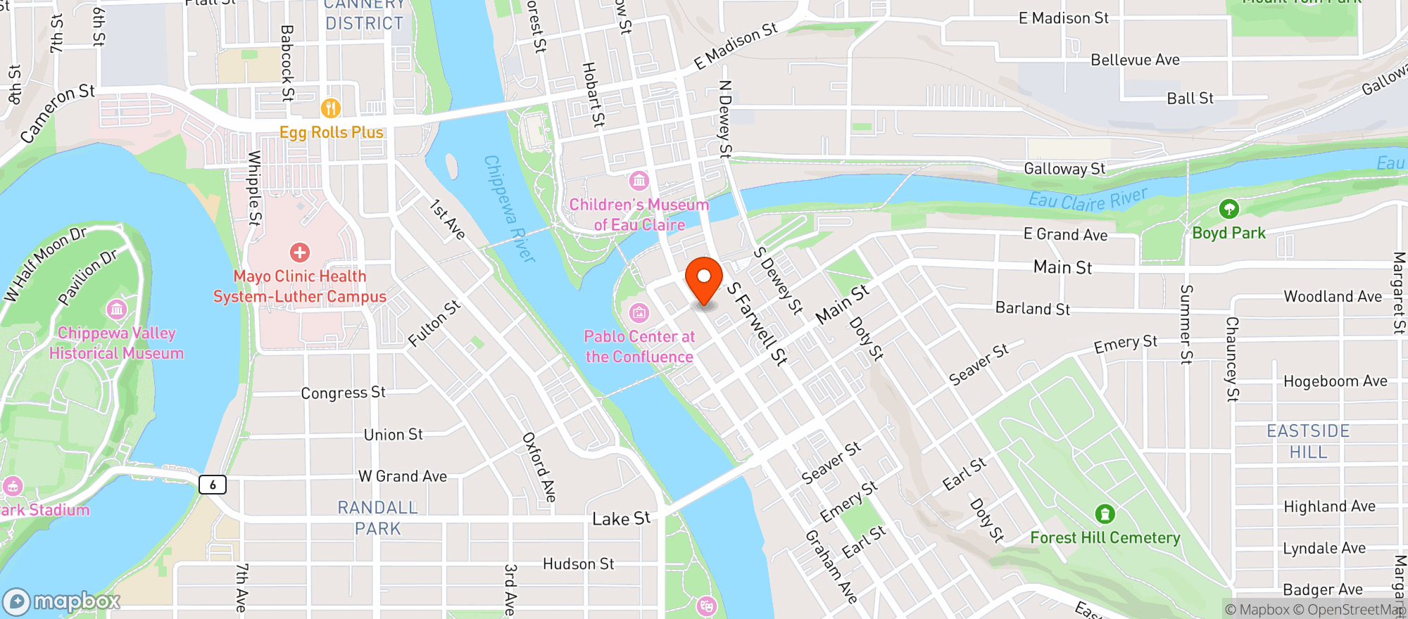 Map showing The Informalist