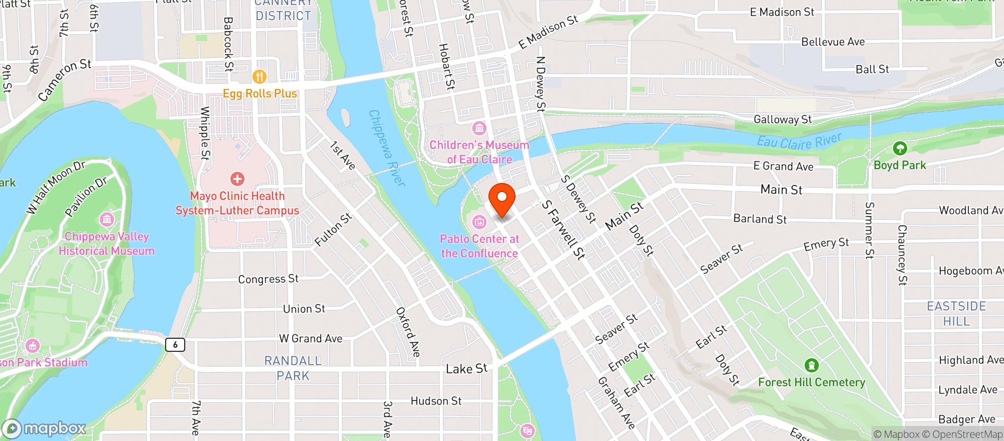 Map showing Fire House The