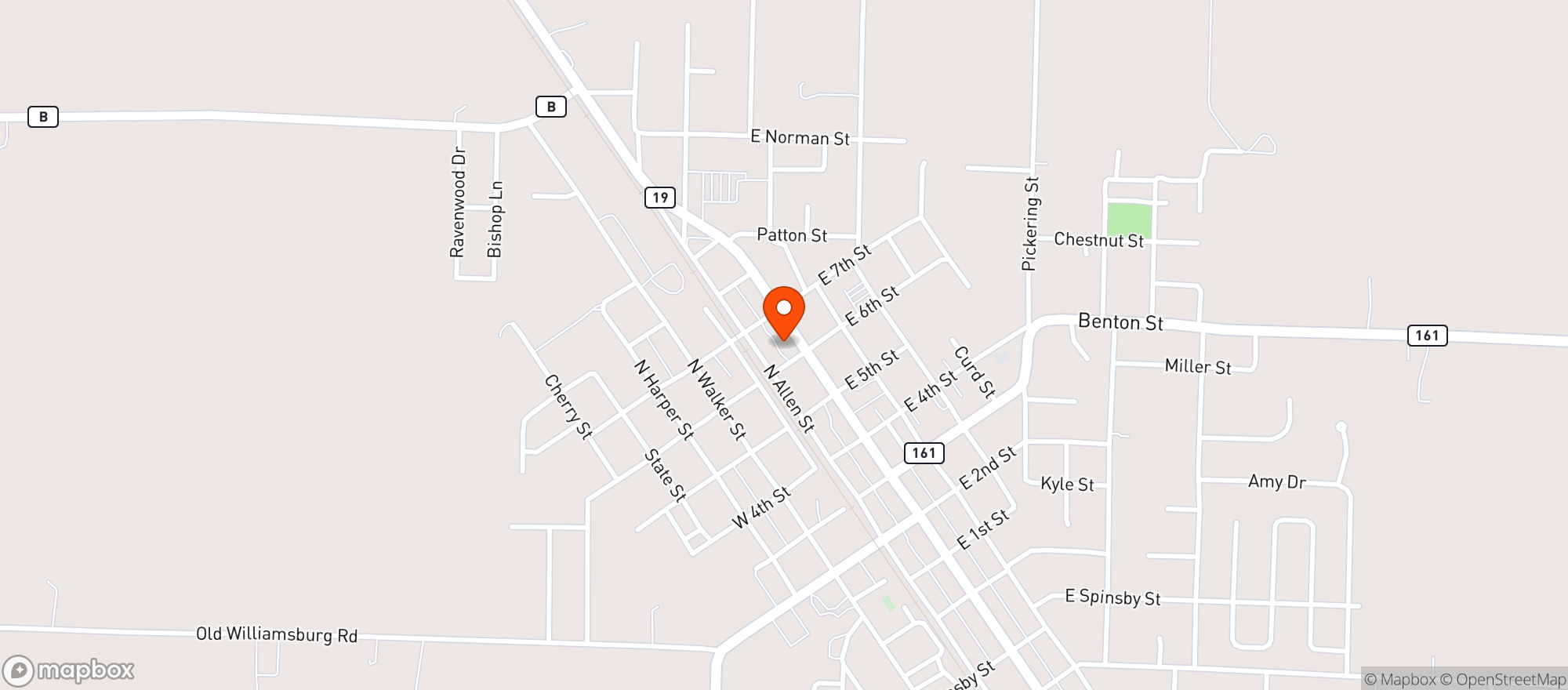 Map showing Fastlane #37 Montgomery