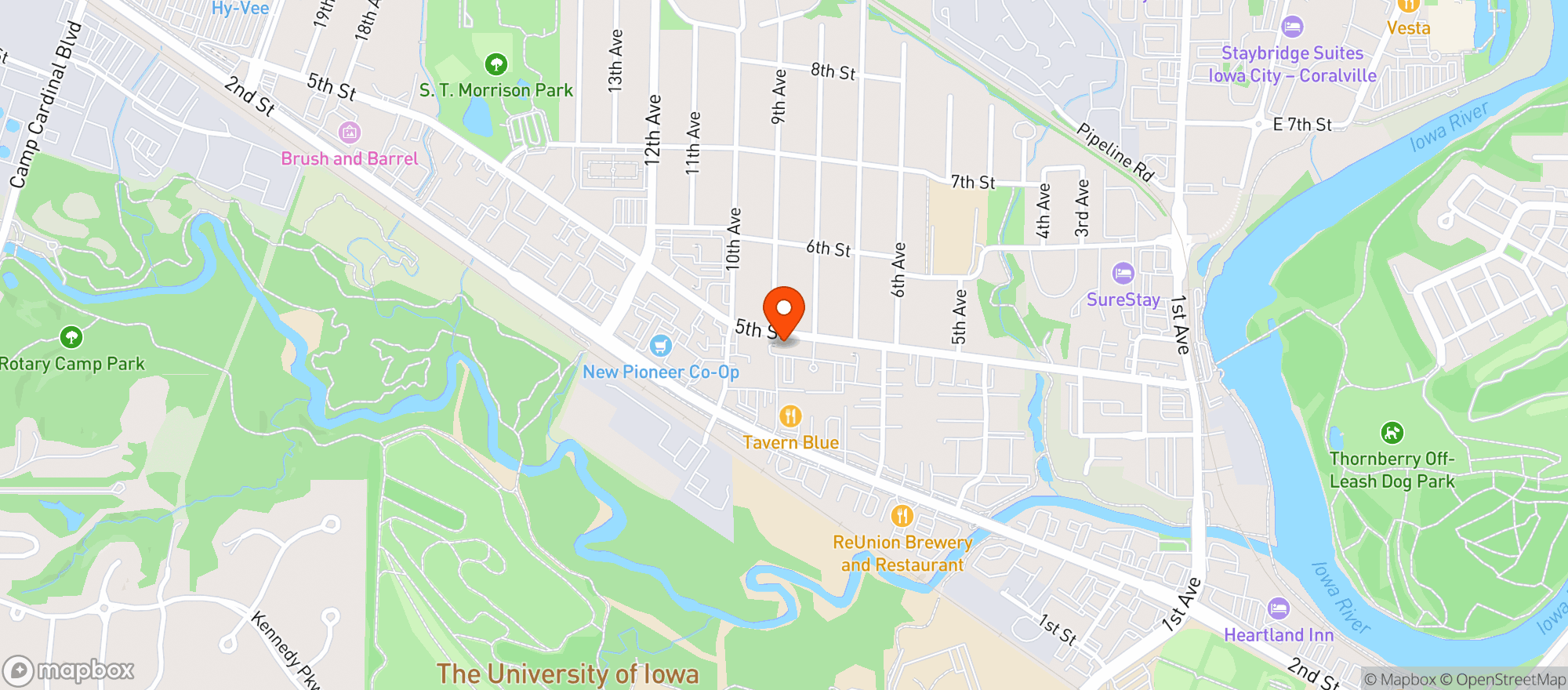 Map showing Love Yourself Boutiquue