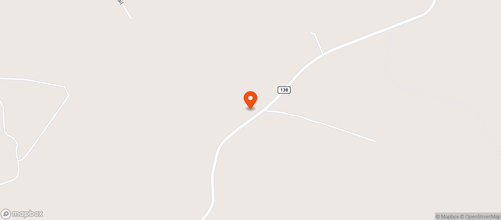 Map showing Pine Hill Liquor