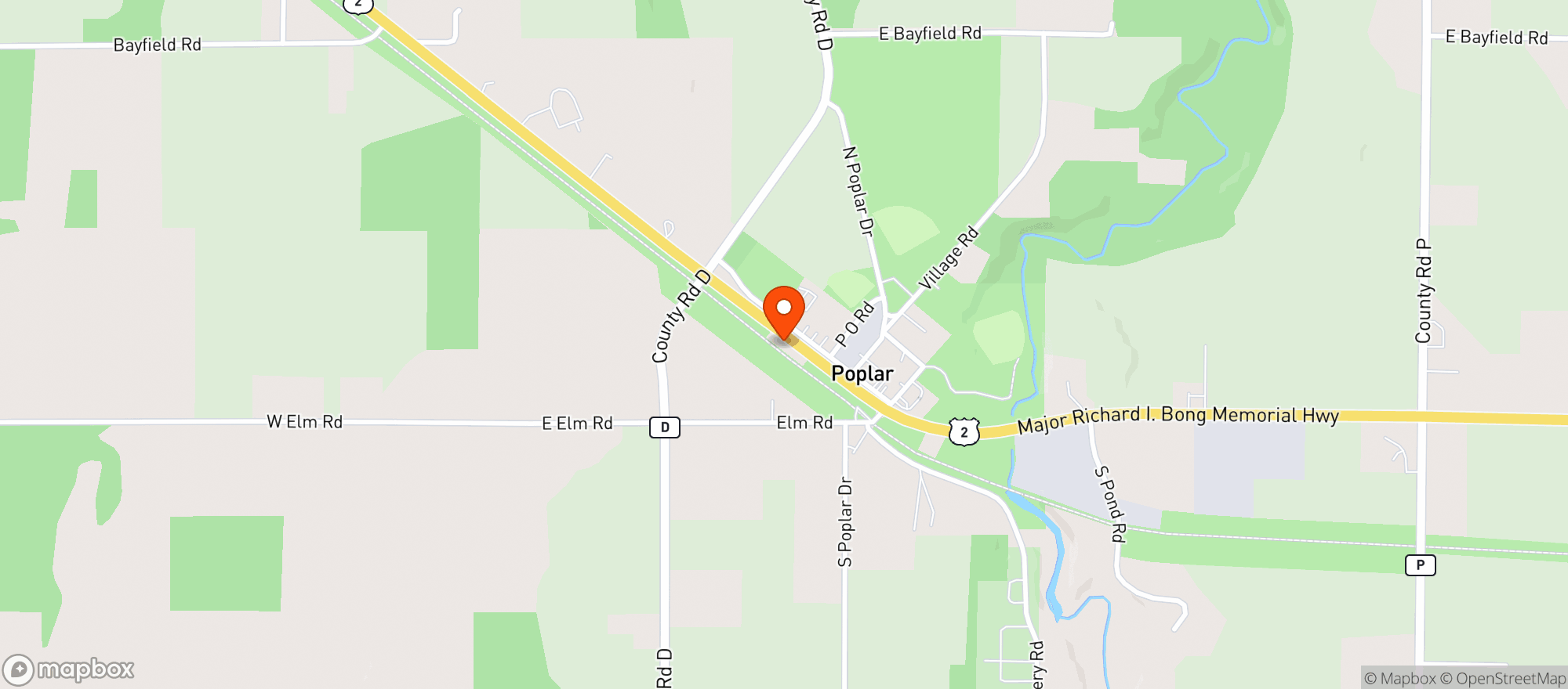Map showing Little Store