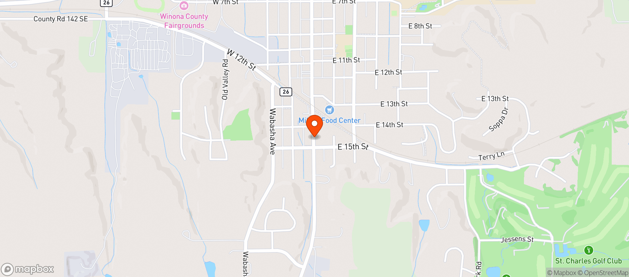 Map showing Dj Liquor