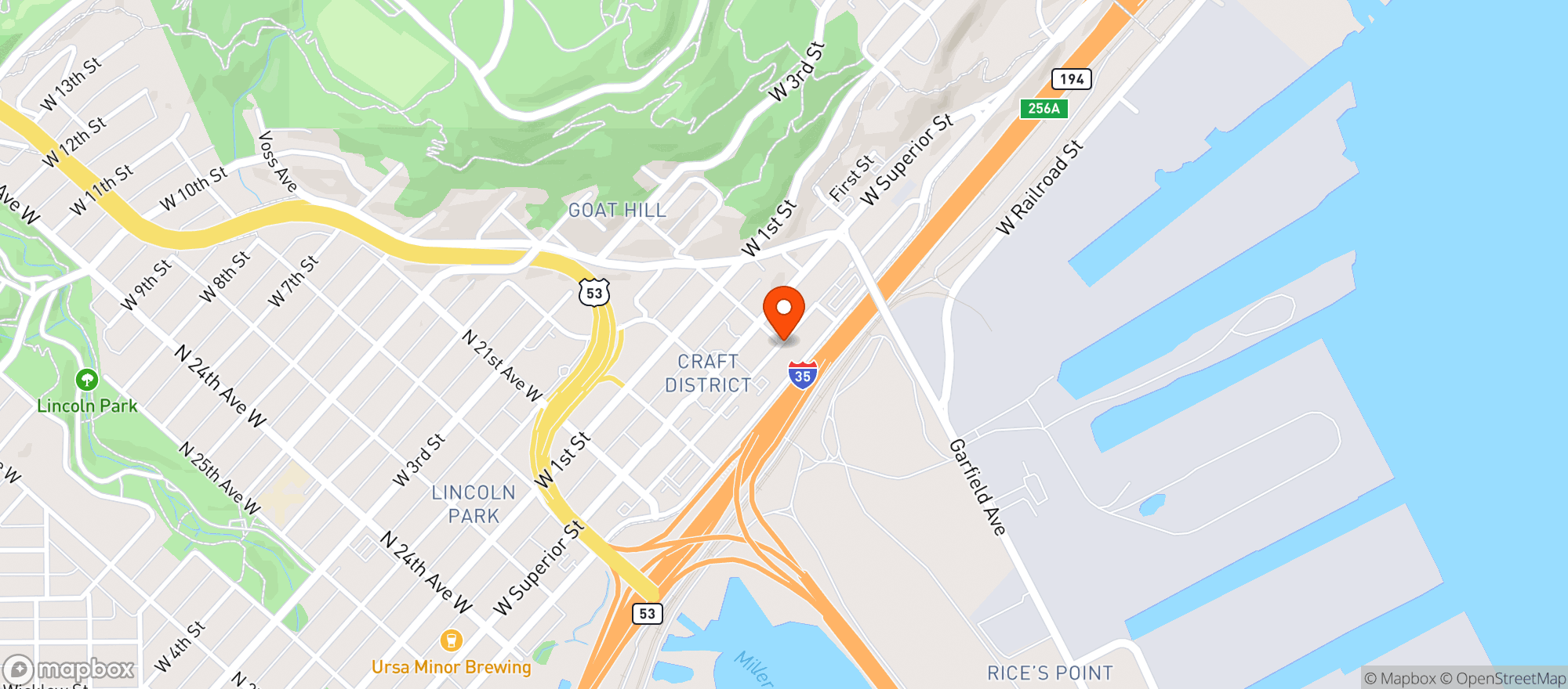 Map showing Grow Your Own Garden Supply