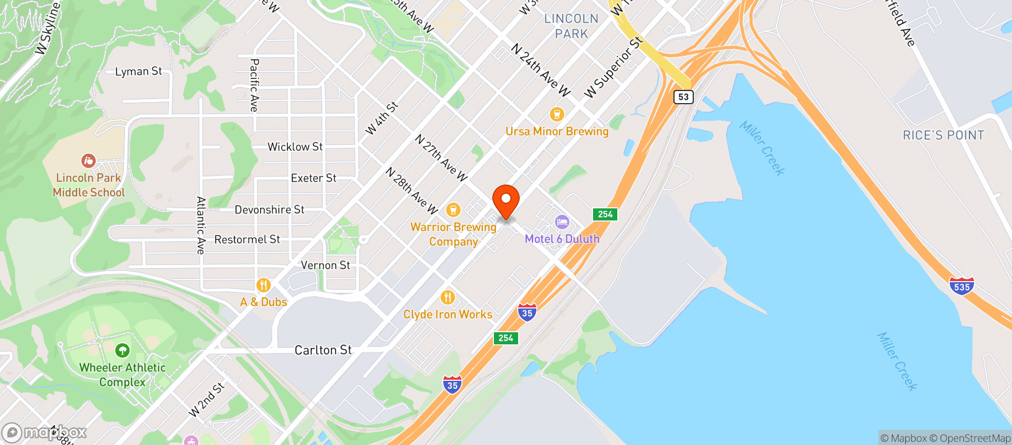 Map showing 27 Liquor