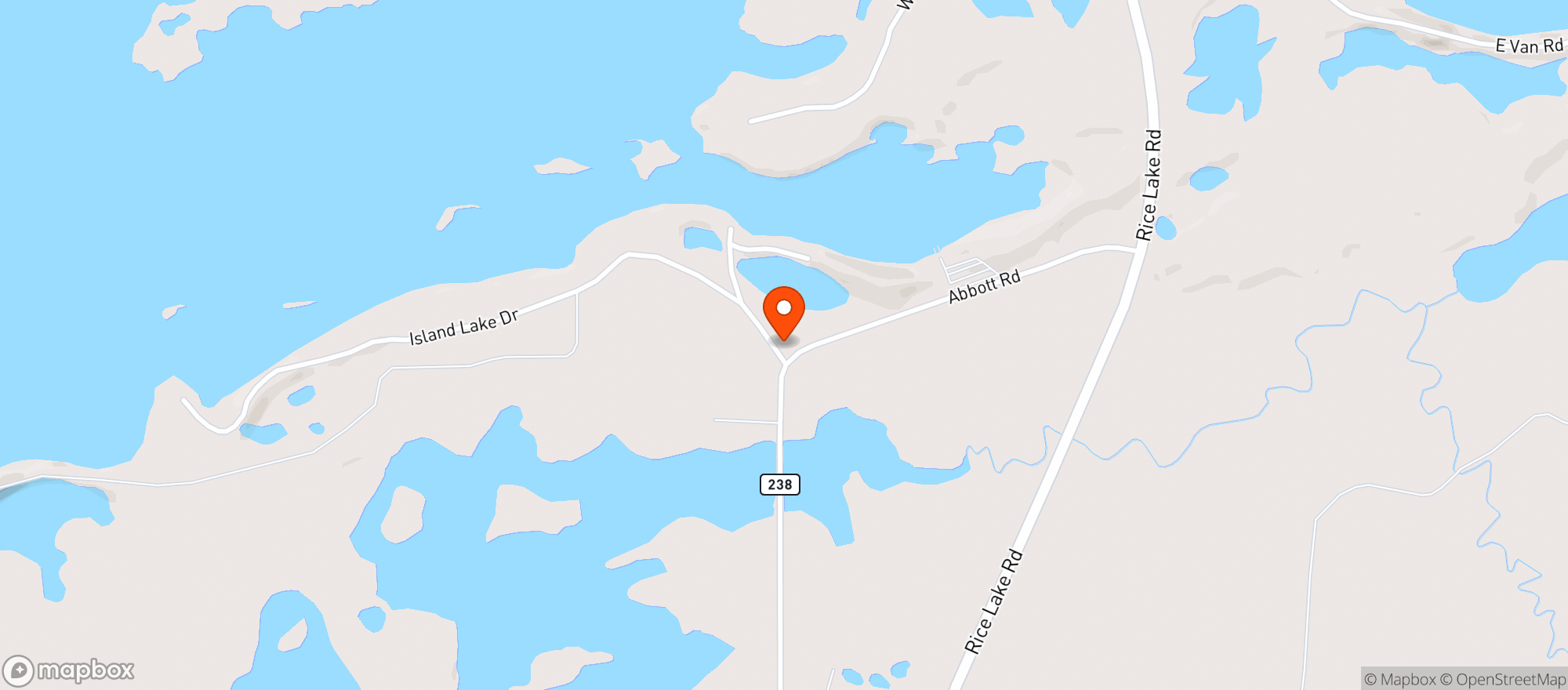 Map showing Modern Elements - Duluth - View Lane