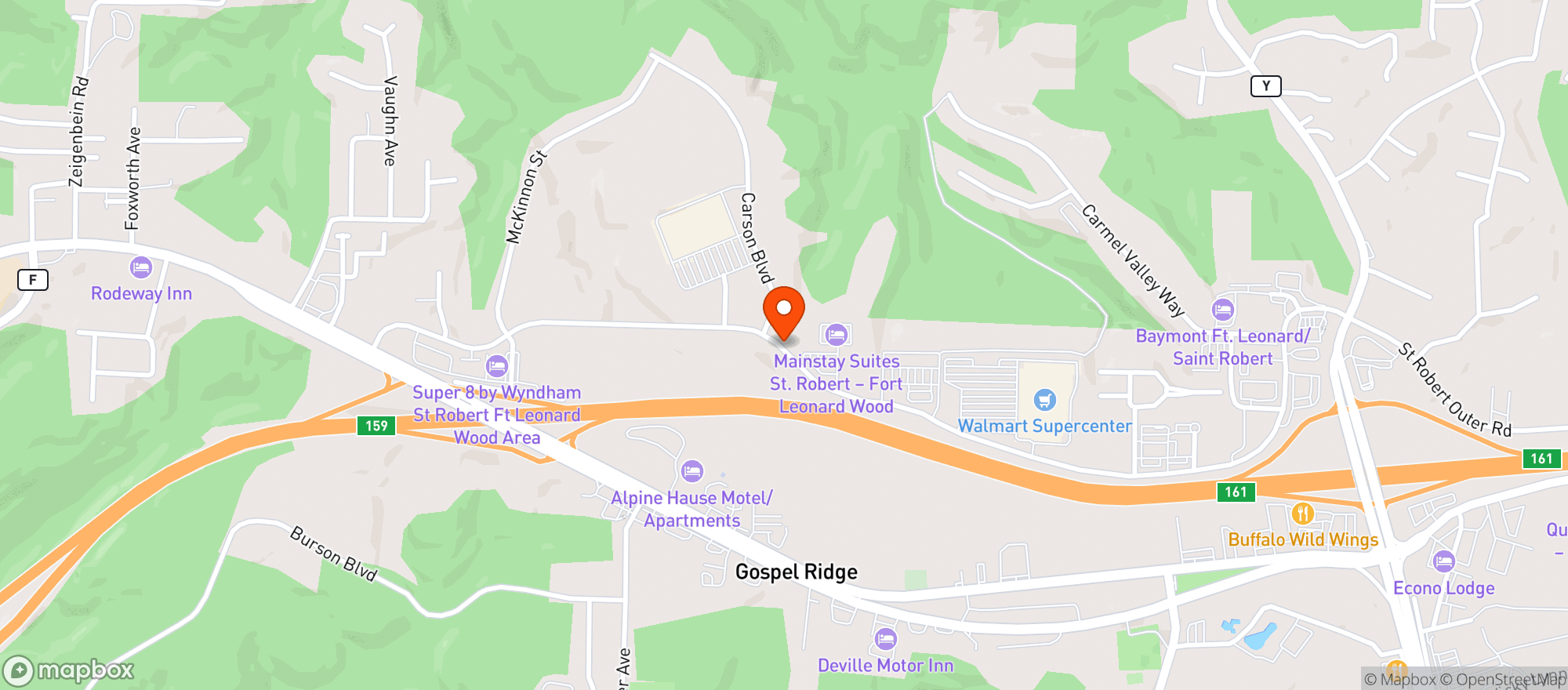 Map showing Greenlight - Berkley