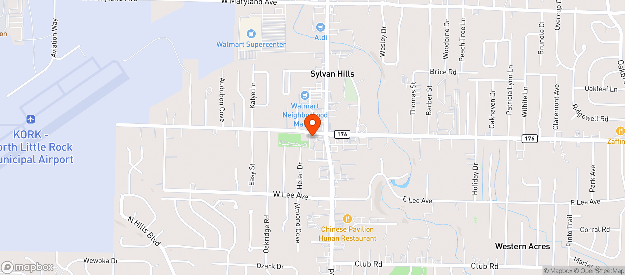 Map showing 107 Liquor
