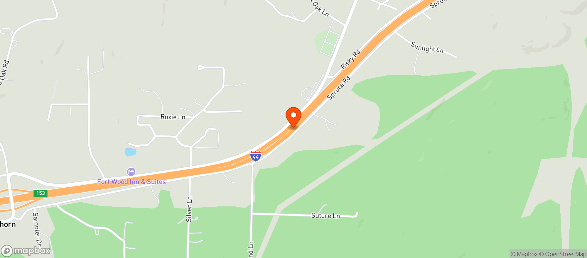 Map showing Victory Pub