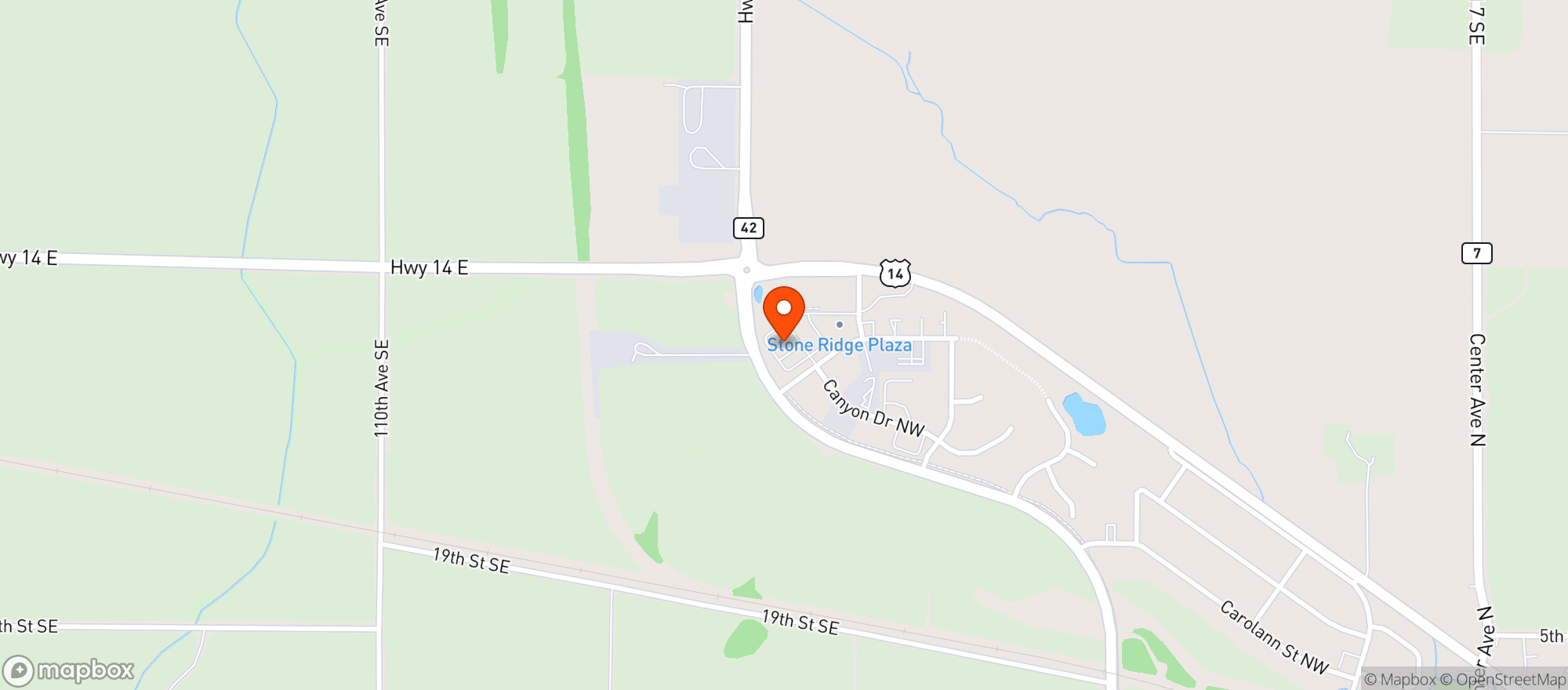 Map showing Kwik Trip #753