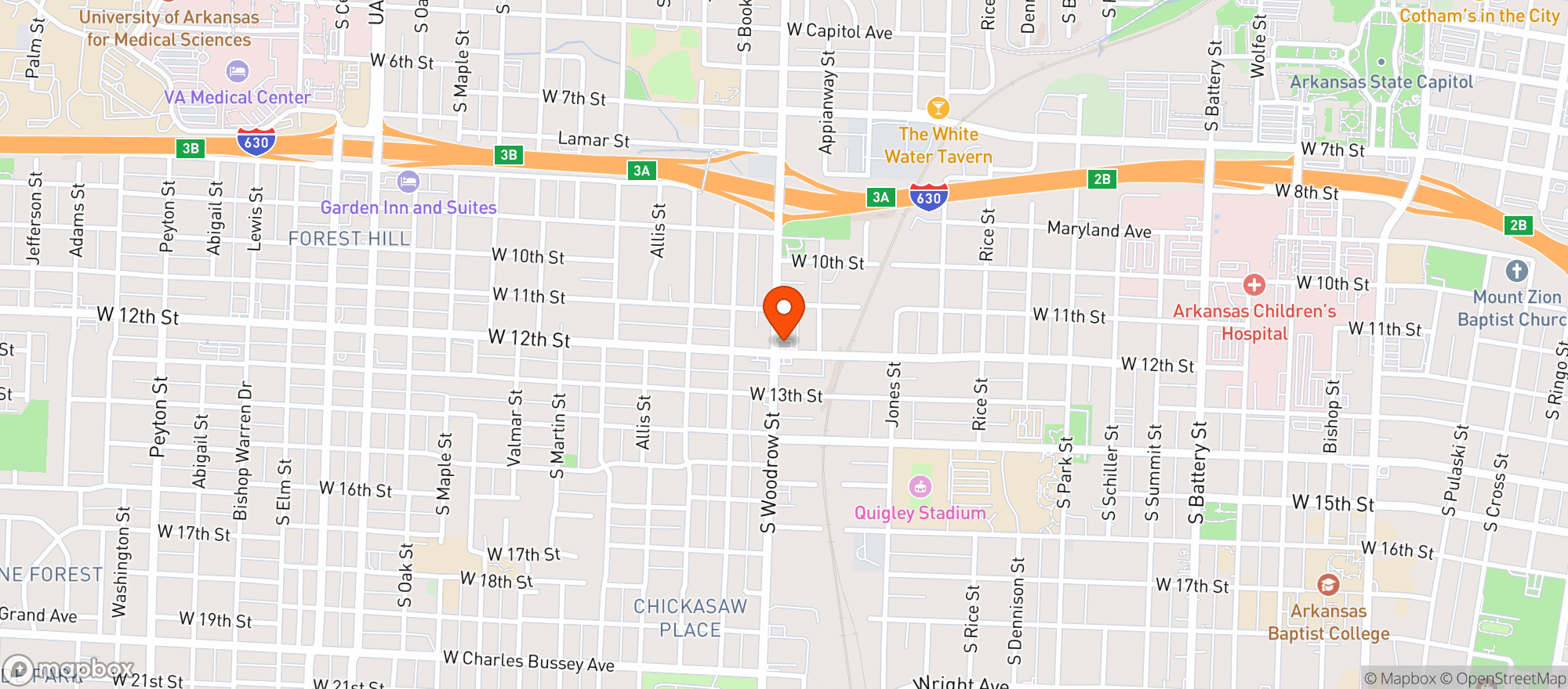 Map showing Jrs Liquor