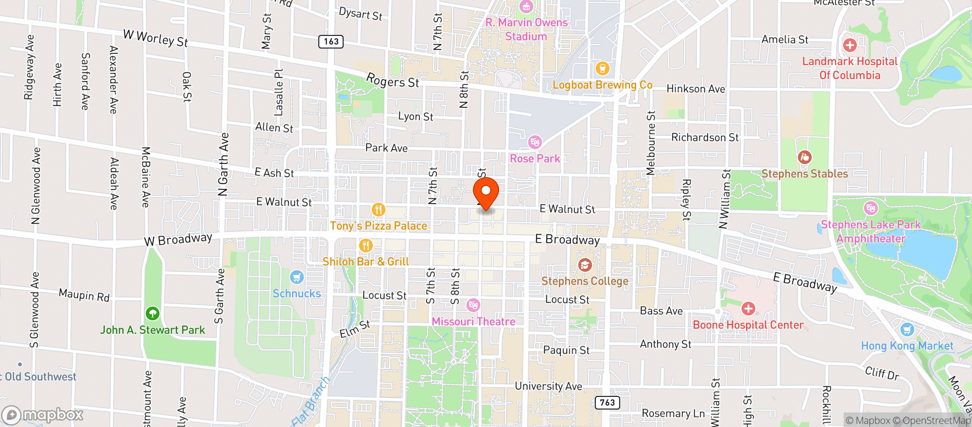 Map showing 9th
