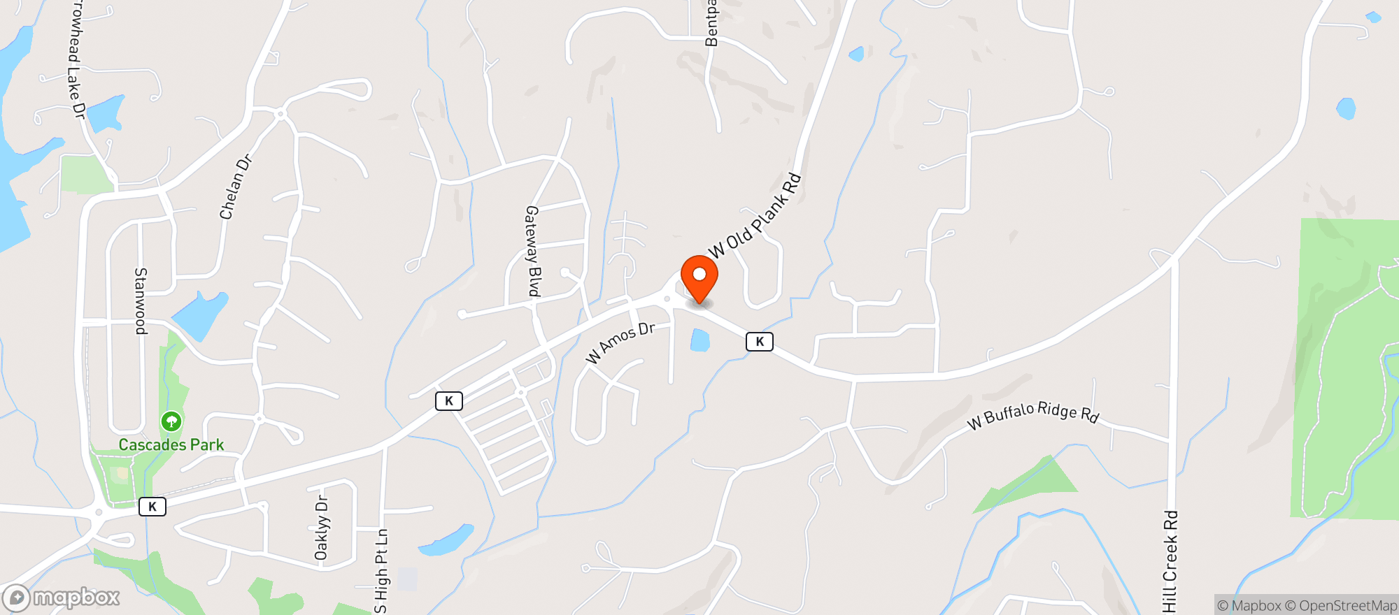 Map showing Break Time