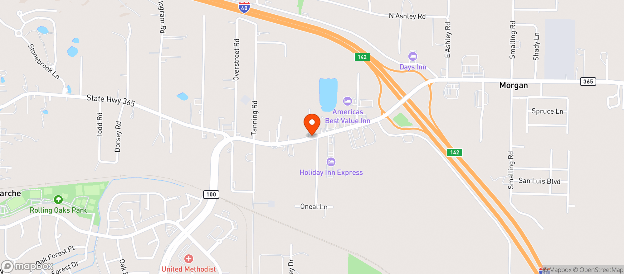 Map showing Lake Liquors