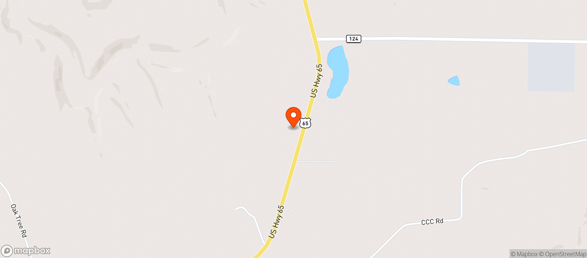 Map showing Damascus Liquor LLC