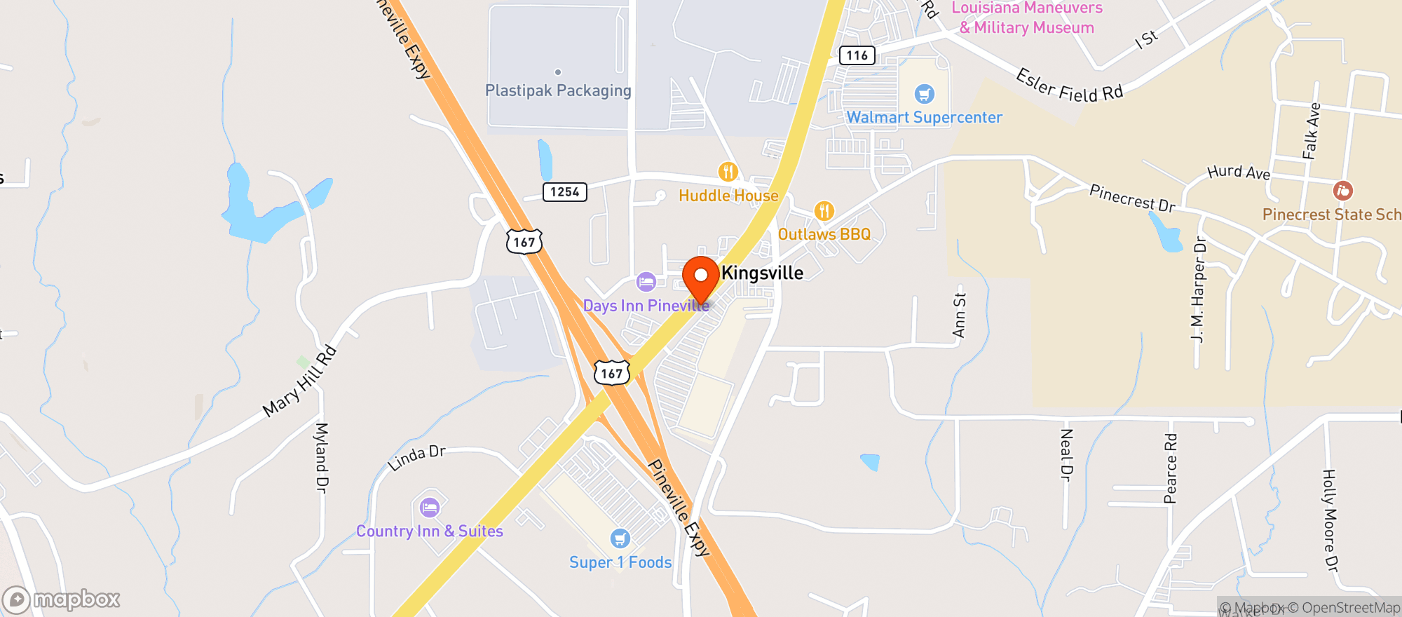 Map showing Gnc