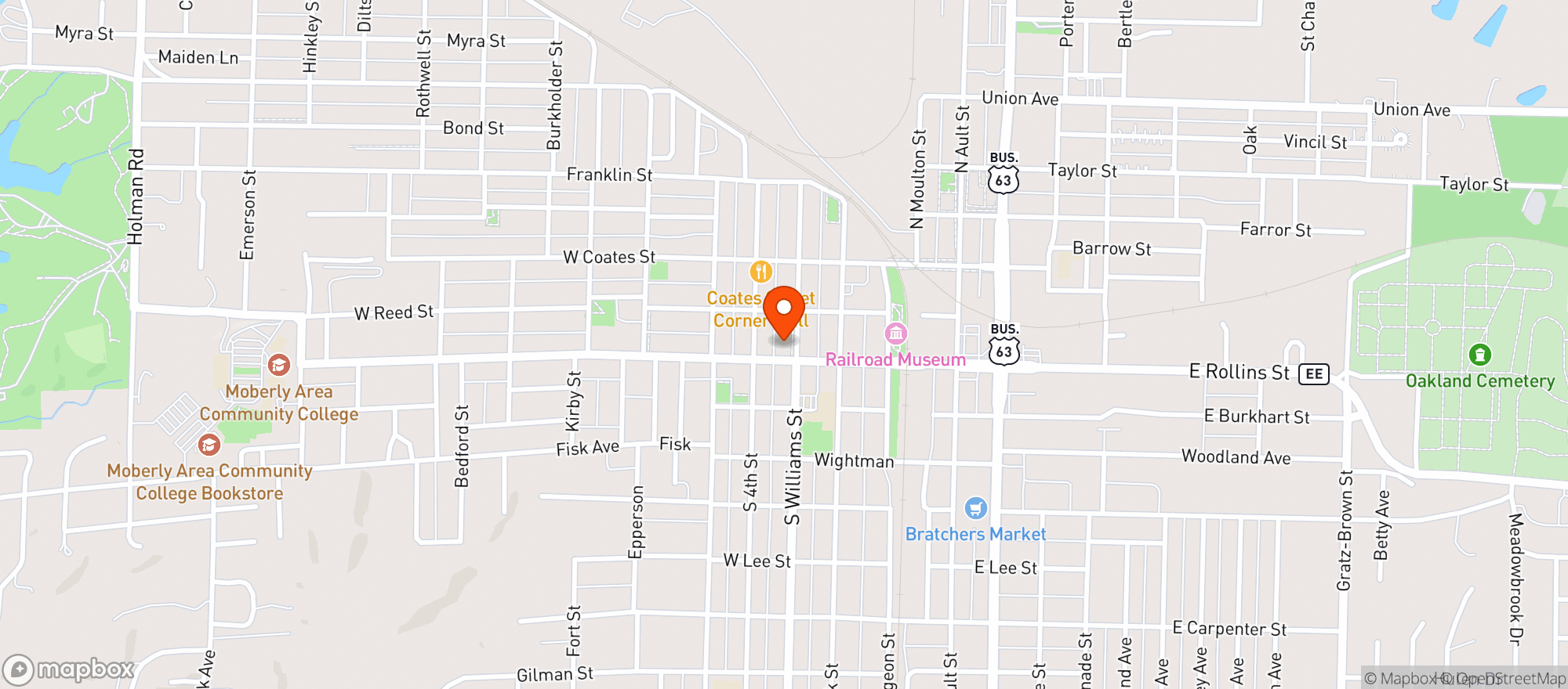Map showing J Kev S***