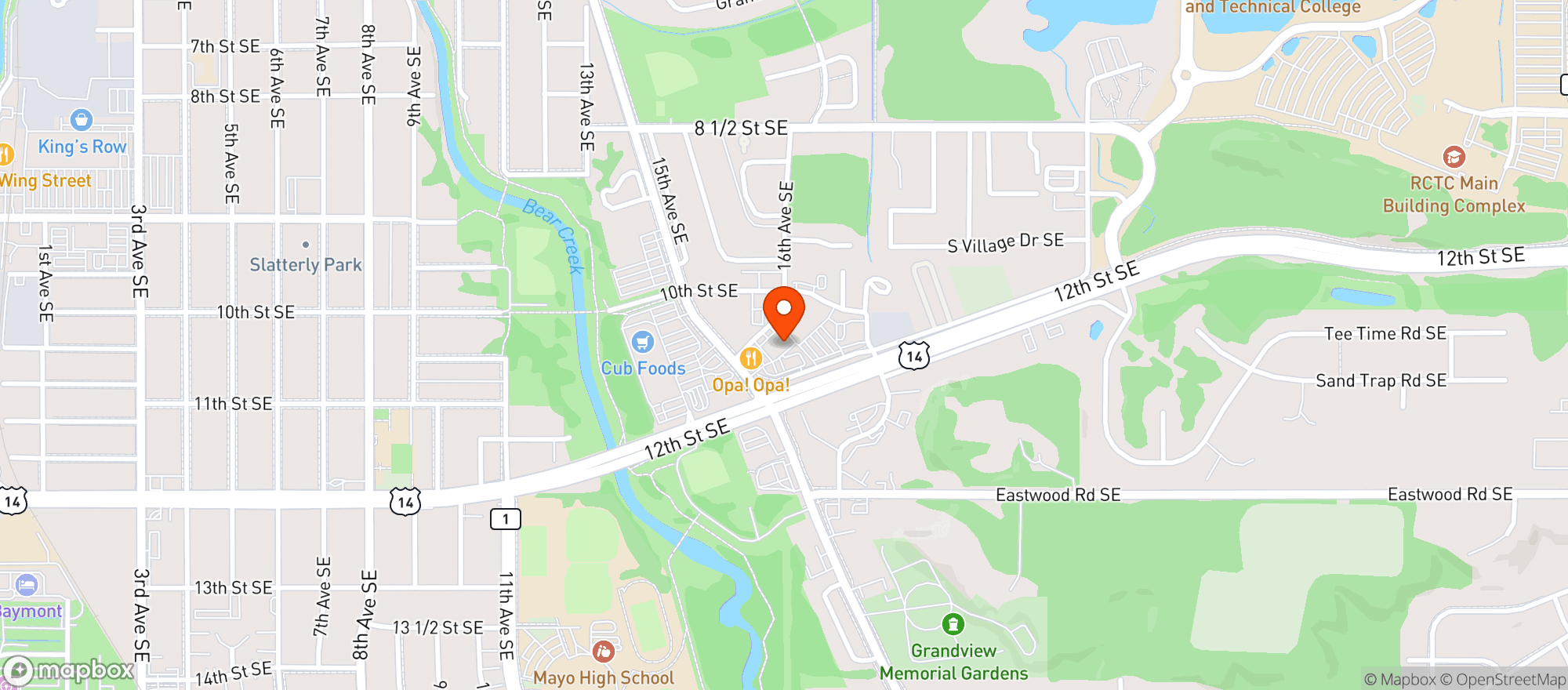 Map showing Apollo Liquor Eastwood