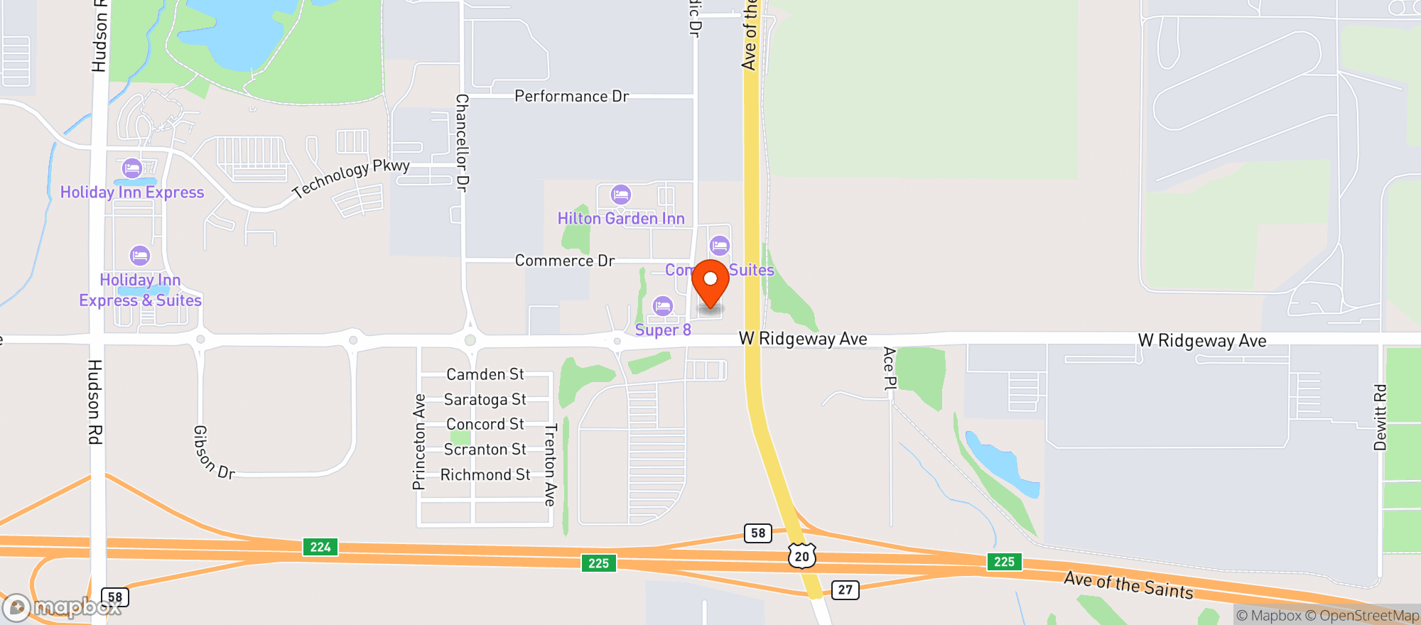 Map showing Kwik Star #490