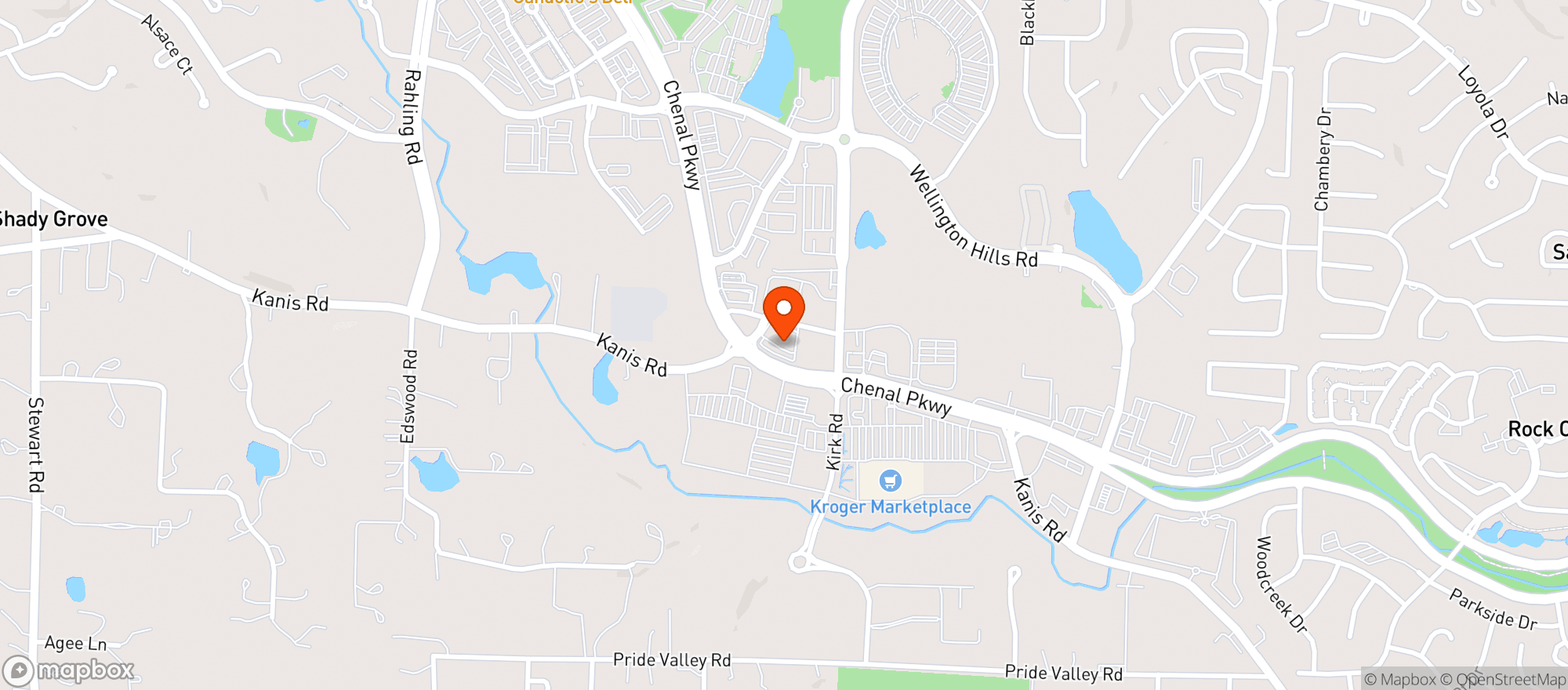 Map showing Legacy Wine & Spirits