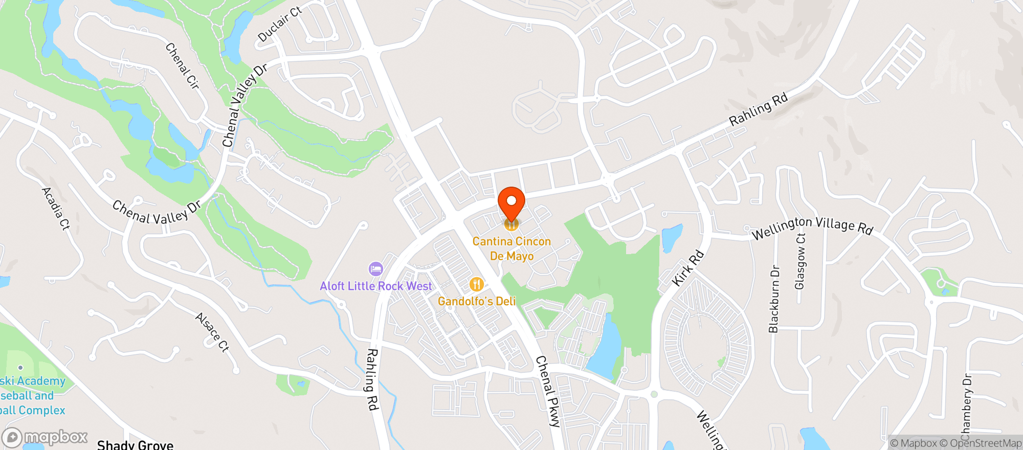 Map showing O Looney S Wine & Liquor