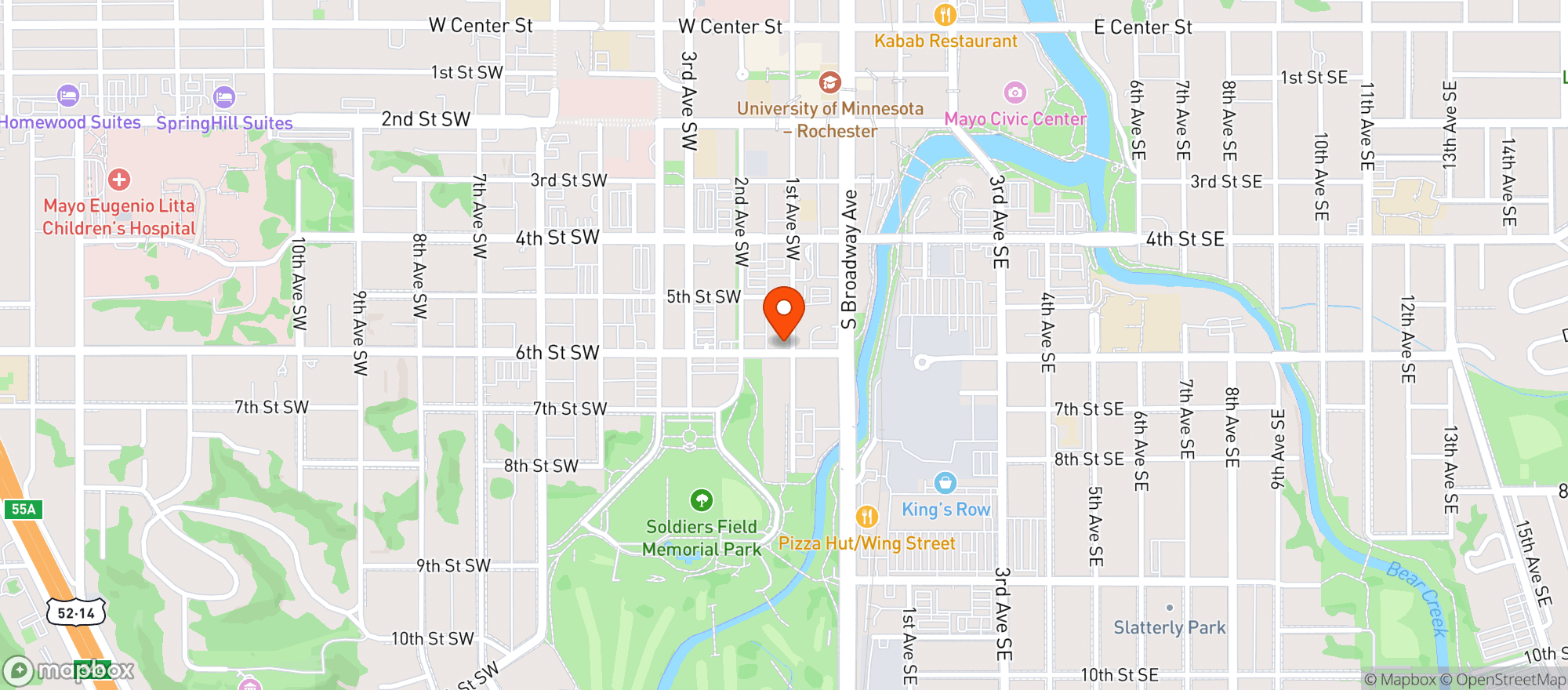 Map showing People S Food Co-op