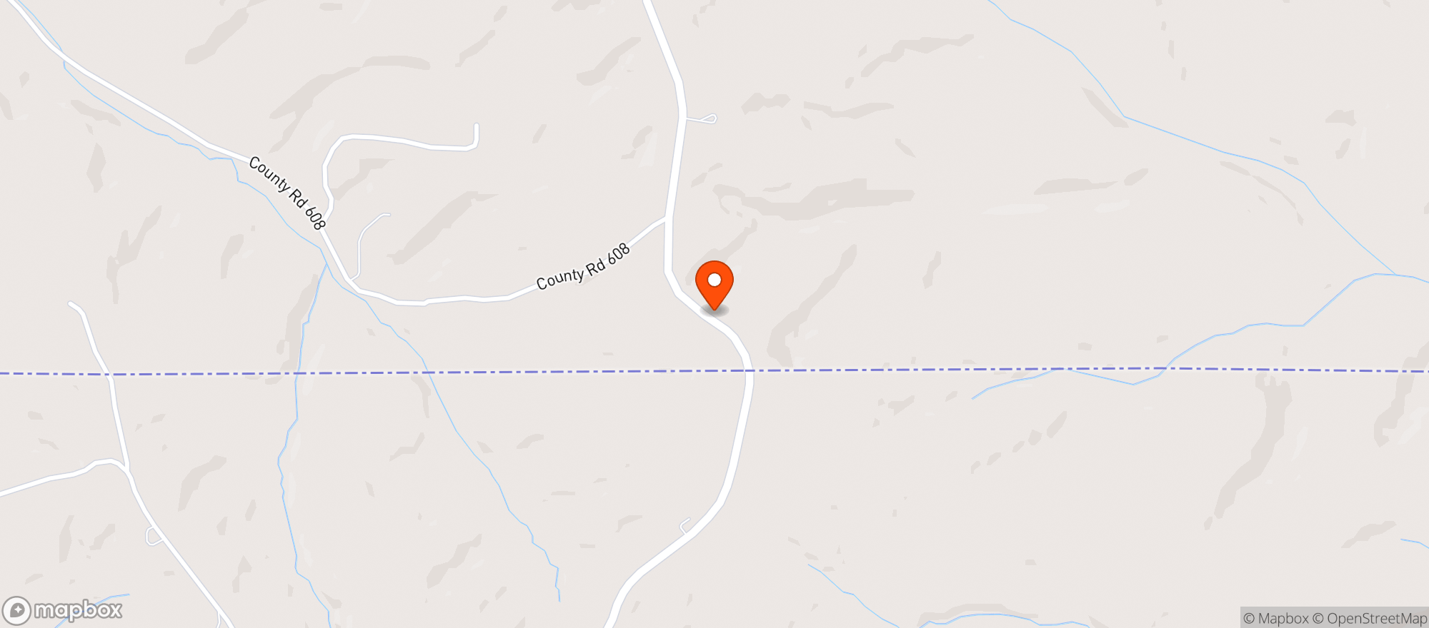 Map showing Hitch N Post