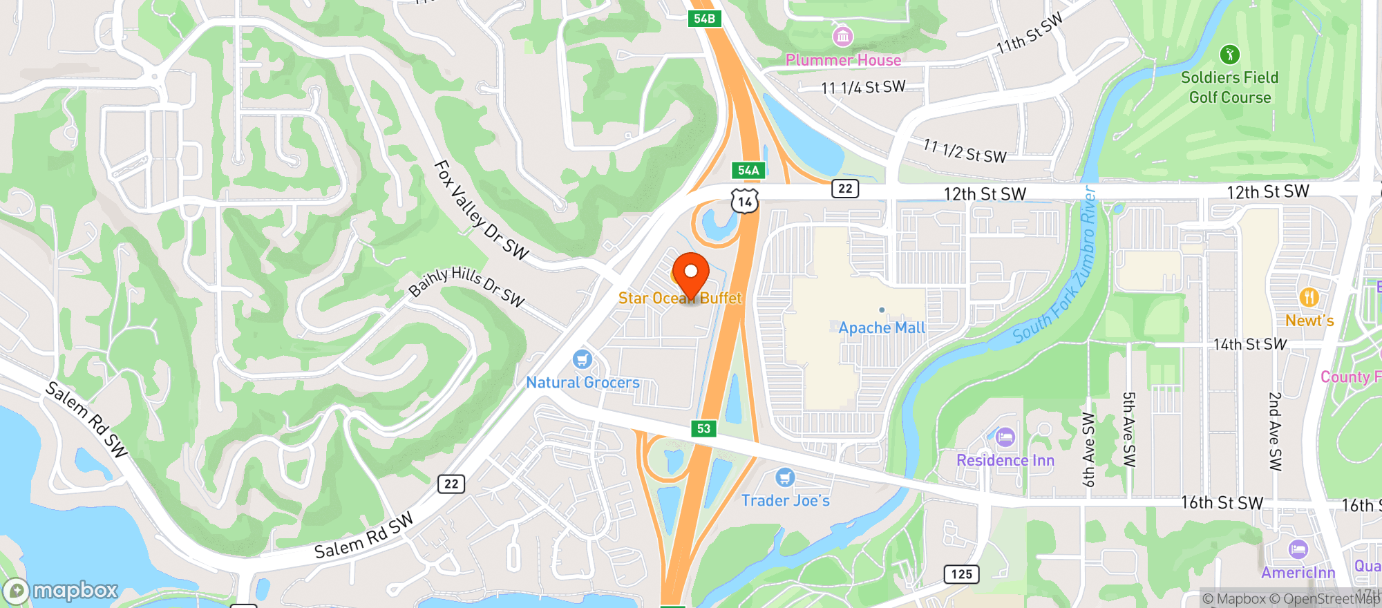 Map showing This is Food Union