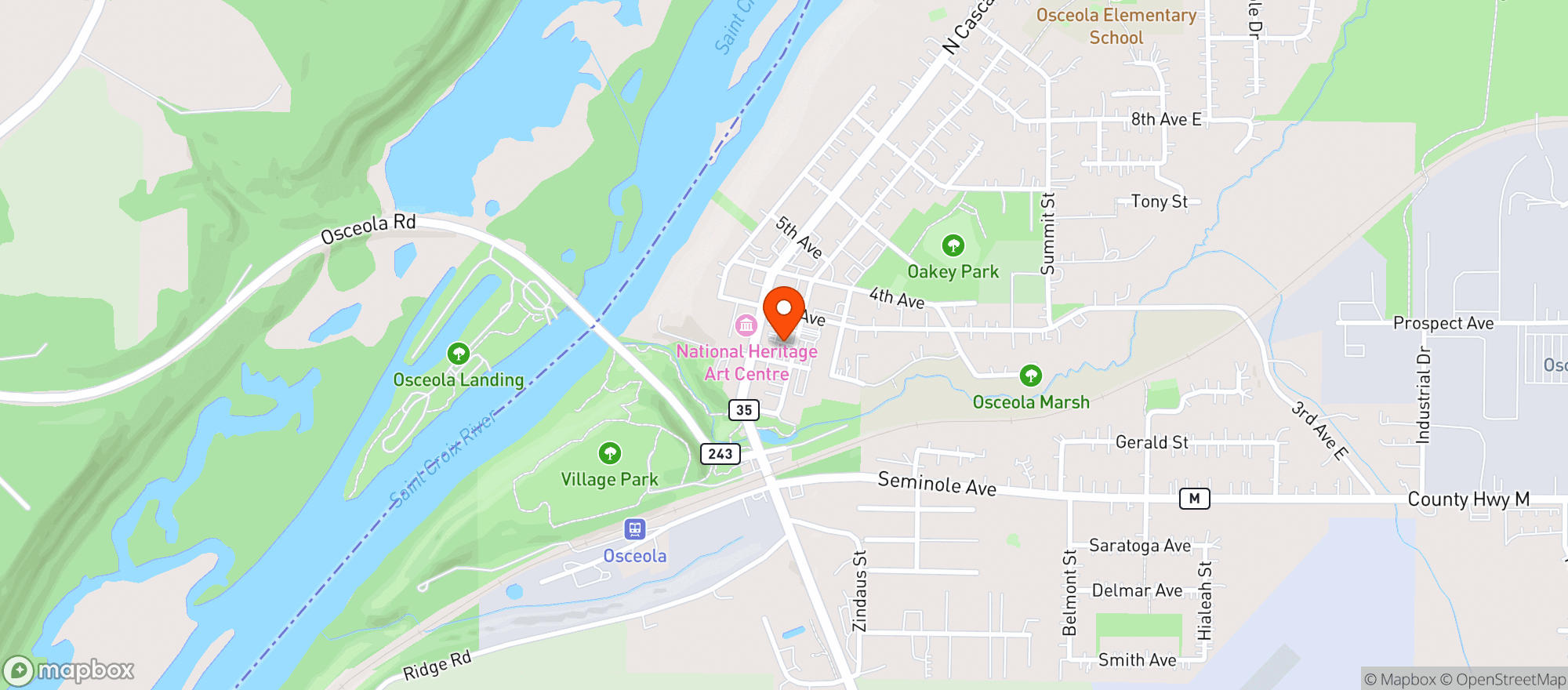 Map showing Valley Spirits & Cheese
