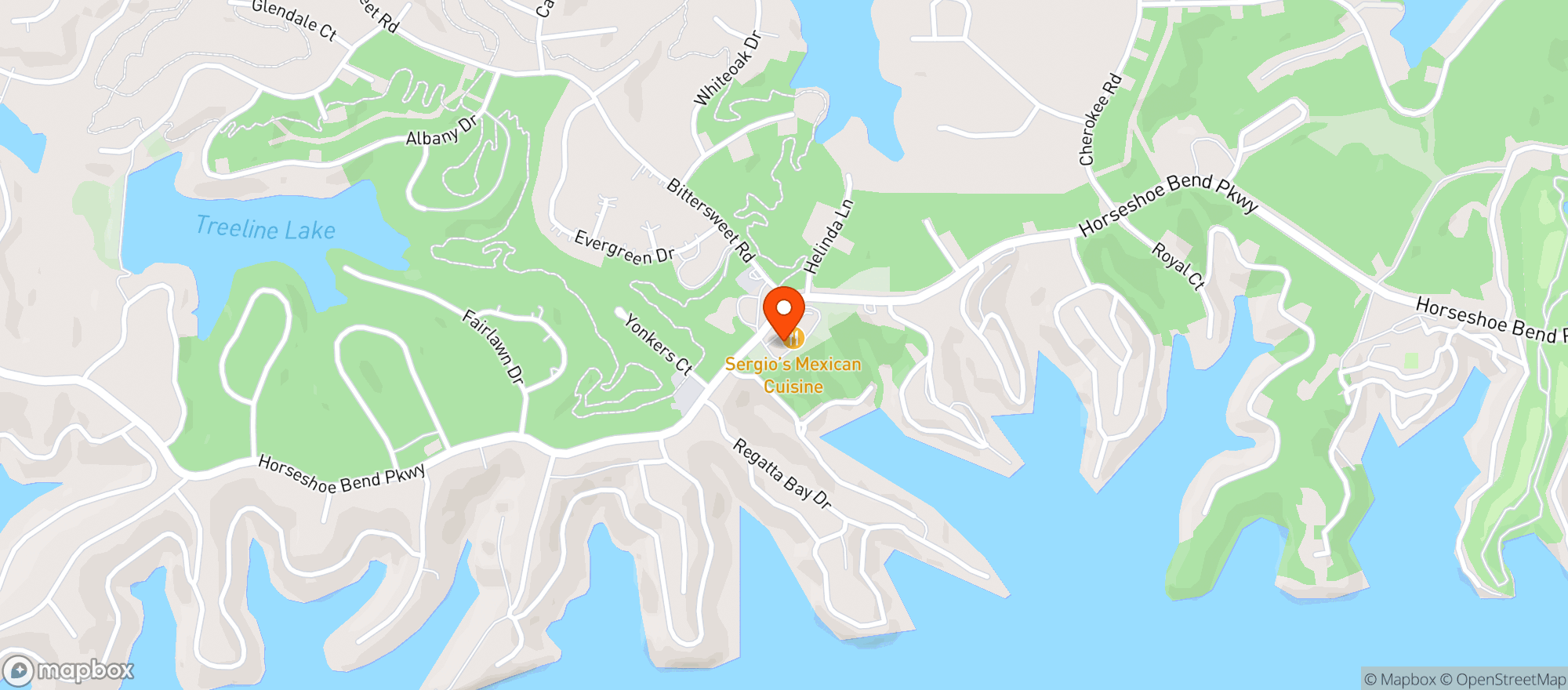 Map showing Office Neighborhood Pub