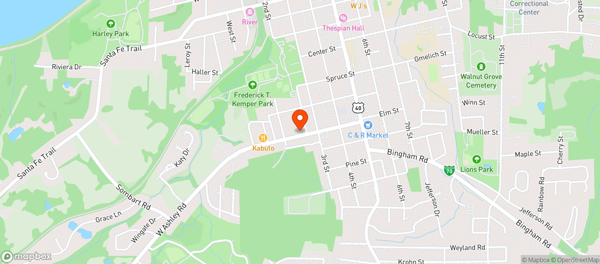 Map showing Discount Liquor & Smokes-bnvl